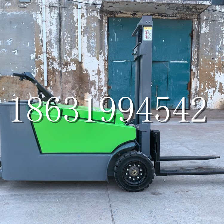 崇左市小型电动叉车1吨2吨步行站驾式电瓶堆高充电装卸车液压升降车铲车